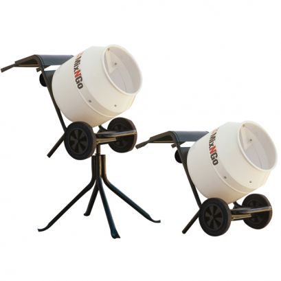 Mezcladora de concreto, modelo de carretilla de 3 pies cúbicos, 110 V / 60 Hz