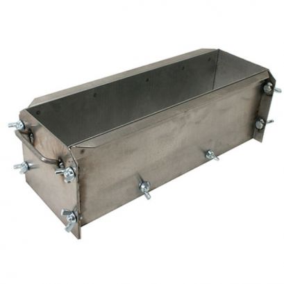 Molde para vigas de concreto, 6 x 6 x 22 pulgadas (15 x 15 x 56 cm)