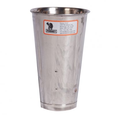 Vaso de acero inoxidable para dispersión