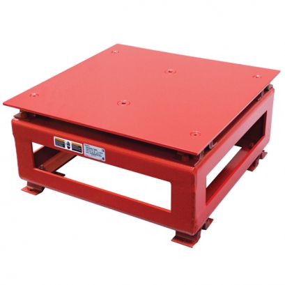 Mesa vibratoria, capacidad de 300 lb (136.4 kg), 230 V / 50 Hz / 1 ph